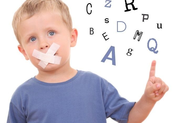 الاضطرابات الكلامية عند الأطفال